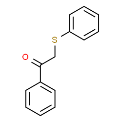 ChemSpider 2D Image | PHENYL PHENACYL SULFIDE | C14H12OS