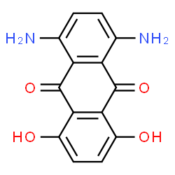 ChemSpider 2D Image | 1,4-Diamino-5,8-dihydroxyanthraquinone | C14H10N2O4