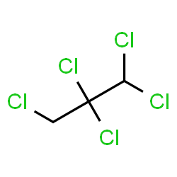 ChemSpider 2D Image | 1,1,2,2,3-Pentachloropropane | C3H3Cl5