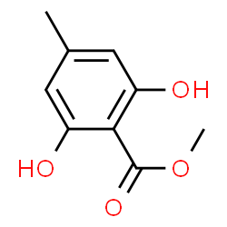 ChemSpider 2D Image | METHYL 2,6-DIHYDROXY-4-METHYLBENZOATE | C9H10O4