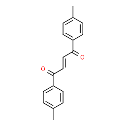 ChemSpider 2D Image | (E)-1,4-bis(4-methylphenyl)-2-butene-1,4-dione | C18H16O2