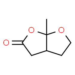 ChemSpider 2D Image | 6a-Methyltetrahydrofuro[2,3-b]furan-2(3H)-one | C7H10O3