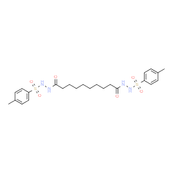 ChemSpider 2D Image | N'~1~,N'~10~-Bis[(4-methylphenyl)sulfonyl]decanedihydrazide | C24H34N4O6S2