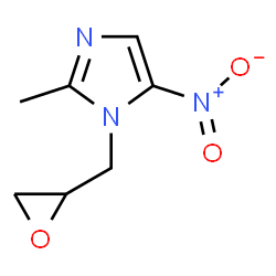 ChemSpider 2D Image | Ornidazole Epoxide | C7H9N3O3