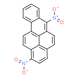 ChemSpider 2D Image | 1,6-dinitrobenzo(a)pyrene | C20H10N2O4