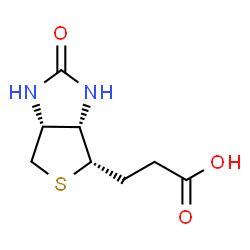 ChemSpider 2D Image | Bisnorbiotin | C8H12N2O3S