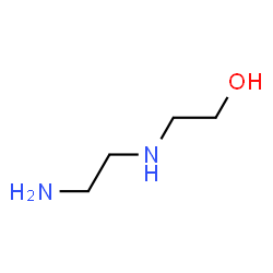 ChemSpider 2D Image | N-(2-Aminoethyl)ethanolamine | C4H12N2O
