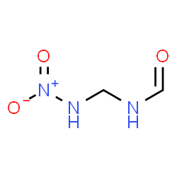 ChemSpider 2D Image | 4-nitro-2,4-diazabutanal | C2H5N3O3
