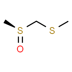 ChemSpider 2D Image | (Methylsulfanyl)[(S)-methylsulfinyl]methane | C3H8OS2