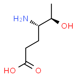 ChemSpider 2D Image | (4S,5R)-4-Amino-5-hydroxyhexanoic acid | C6H13NO3