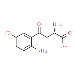 ChemSpider 2D Image | 5-hydroxy-L-kynurenine | C10H12N2O4