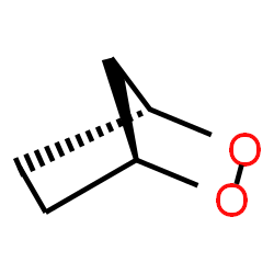 ChemSpider 2D Image | (1R,4S)-2,3-Dioxabicyclo[2.2.1]heptane | C5H8O2