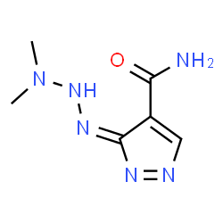 ChemSpider 2D Image | (3E)-3-(3,3-Dimethyltriazanylidene)-3H-pyrazole-4-carboxamide | C6H10N6O