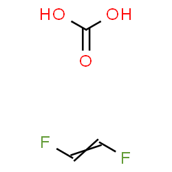 ChemSpider 2D Image | Carbonic acid - 1,2-difluoroethene (1:1) | C3H4F2O3