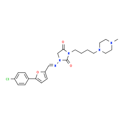 ChemSpider 2D Image | Azimilide | C23H28ClN5O3