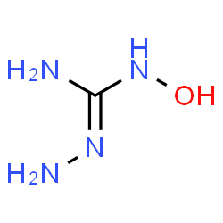 ChemSpider 2D Image | 1-amino-2-hydroxyguanidine | CH6N4O