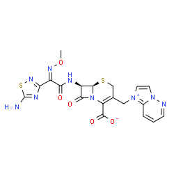 ChemSpider 2D Image | Cefozopran | C19H17N9O5S2