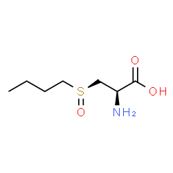 ChemSpider 2D Image | 3-[(S)-Butylsulfinyl]-L-alanine | C7H15NO3S