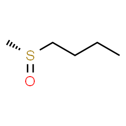 ChemSpider 2D Image | 1-[(R)-Methylsulfinyl]butane | C5H12OS