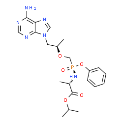 ChemSpider 2D Image | EL9943AG5J | C21H29N6O5P