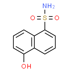 ChemSpider 2D Image | 5-Hydroxy-1-naphthalenesulfonamide | C10H9NO3S