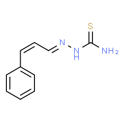 ChemSpider 2D Image | (2E)-2-[(2Z)-3-Phenyl-2-propen-1-ylidene]hydrazinecarbothioamide | C10H11N3S