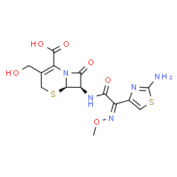 ChemSpider 2D Image | Deacetylcefotaxime | C14H15N5O6S2