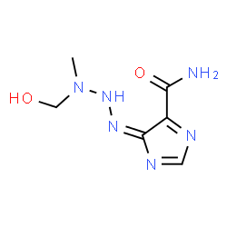 ChemSpider 2D Image | (4E)-4-[3-(Hydroxymethyl)-3-methyltriazanylidene]-4H-imidazole-5-carboxamide | C6H10N6O2