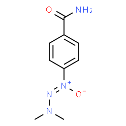 ChemSpider 2D Image | 1-(4-carbamoylphenyl)-3,3-dimethyltriazene-1-oxide | C9H12N4O2