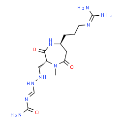 ChemSpider 2D Image | TAN-1057 C | C13H25N9O3