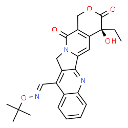 ChemSpider 2D Image | Gimatecan | C25H25N3O5