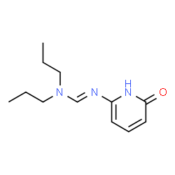 ChemSpider 2D Image | N'-(6-Oxo-1,6-dihydro-2-pyridinyl)-N,N-dipropylimidoformamide | C12H19N3O