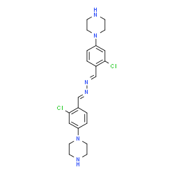 ChemSpider 2D Image | SP-647 | C22H26Cl2N6
