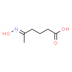ChemSpider 2D Image | (5E)-5-(Hydroxyimino)hexanoic acid | C6H11NO3