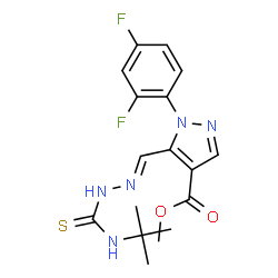 ChemSpider 2D Image | ML194 | C17H19F2N5O2S