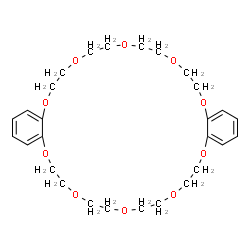 ChemSpider 2D Image | Dibenzo-30-crown-10 | C28H40O10