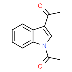 ChemSpider 2D Image | 1,3-DIACETYLINDOLE | C12H11NO2