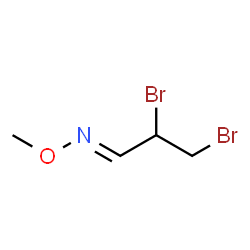 ChemSpider 2D Image | 2,3-Dibromopropanal O-methyloxime | C4H7Br2NO