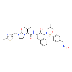 ChemSpider 2D Image | OXIMINOARYLSULFONAMIDE | C34H46N6O6S2