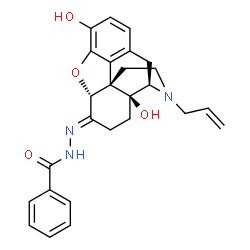 ChemSpider 2D Image | Naloxone benzoylhydrazone | C26H27N3O4
