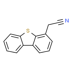 ChemSpider 2D Image | Dibenzo[b,d]thiophen-4-ylacetonitrile | C14H9NS