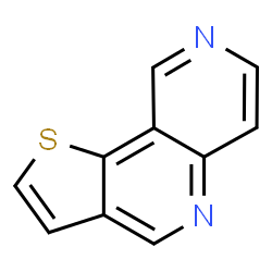 ChemSpider 2D Image | Thieno[3,2-c][1,6]naphthyridine | C10H6N2S