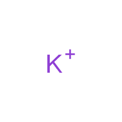 ChemSpider 2D Image | potassium cation | K