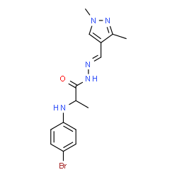 ChemSpider 2D Image | MFCD02006223 | C15H18BrN5O