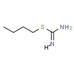 ChemSpider 2D Image | Butyl carbamimidothioate | C5H12N2S