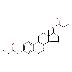 ChemSpider 2D Image | Estradiol Dipropionate | C24H32O4