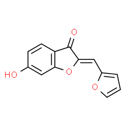 ChemSpider 2D Image | (2Z)-2-(2-Furylmethylene)-6-hydroxy-1-benzofuran-3(2H)-one | C13H8O4