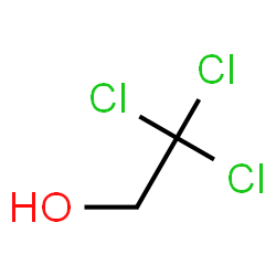 ChemSpider 2D Image | 2,2,2-Trichloroethanol | C2H3Cl3O