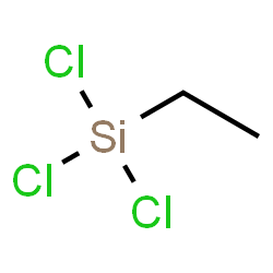 ChemSpider 2D Image | Trichloro(ethyl)silane | C2H5Cl3Si