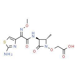 ChemSpider 2D Image | Oximonam | C12H15N5O6S